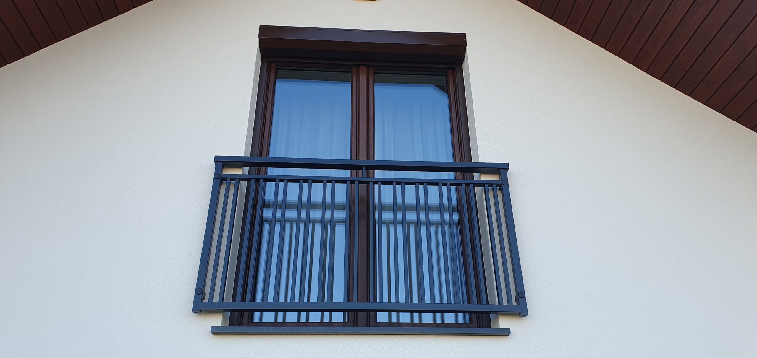 Balustrady — realizacja Usługowego Zakładu Ślusarskiego Metaloplastyka, Brzesko