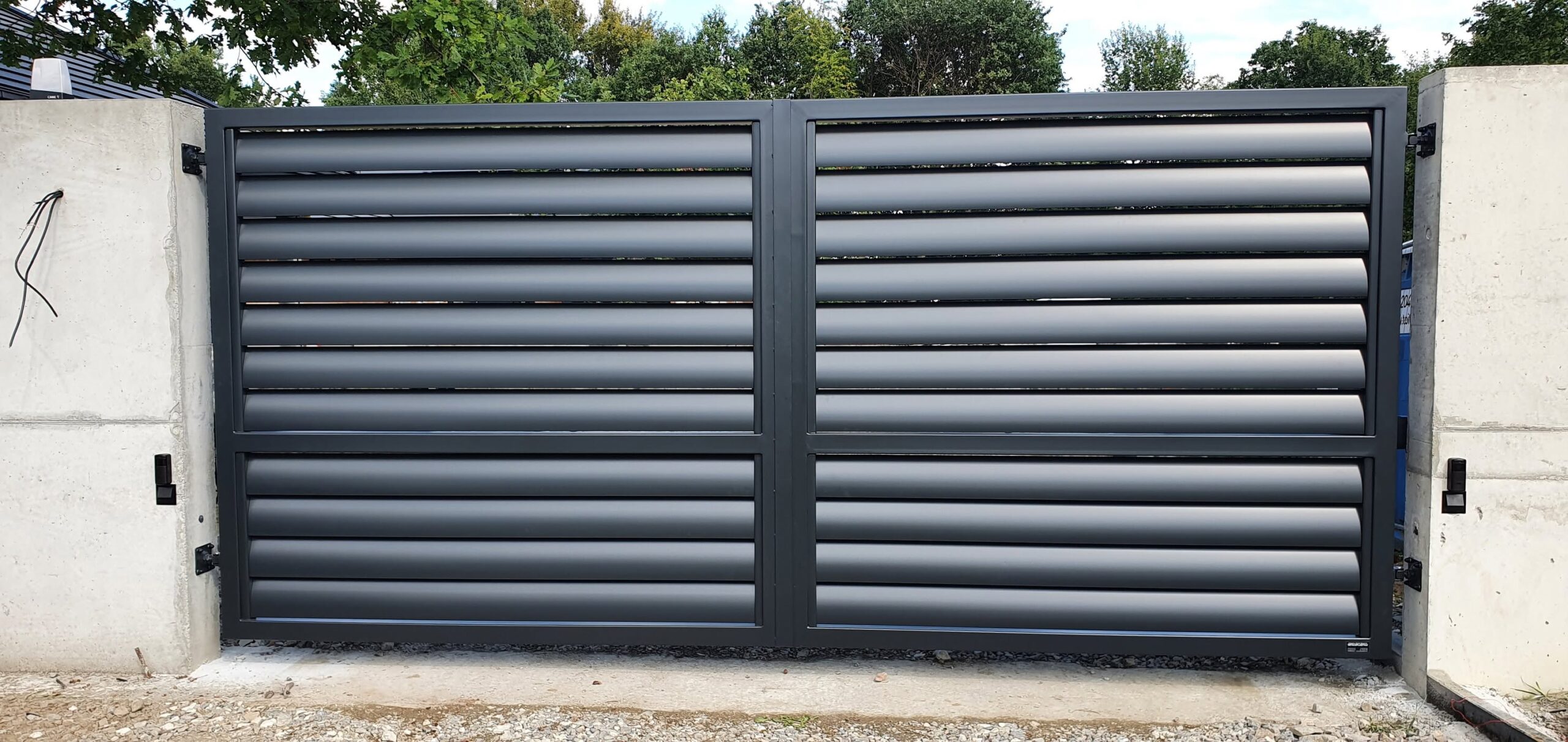 Furtki — realizacja Usługowego Zakładu Ślusarskiego Metaloplastyka, Brzesko